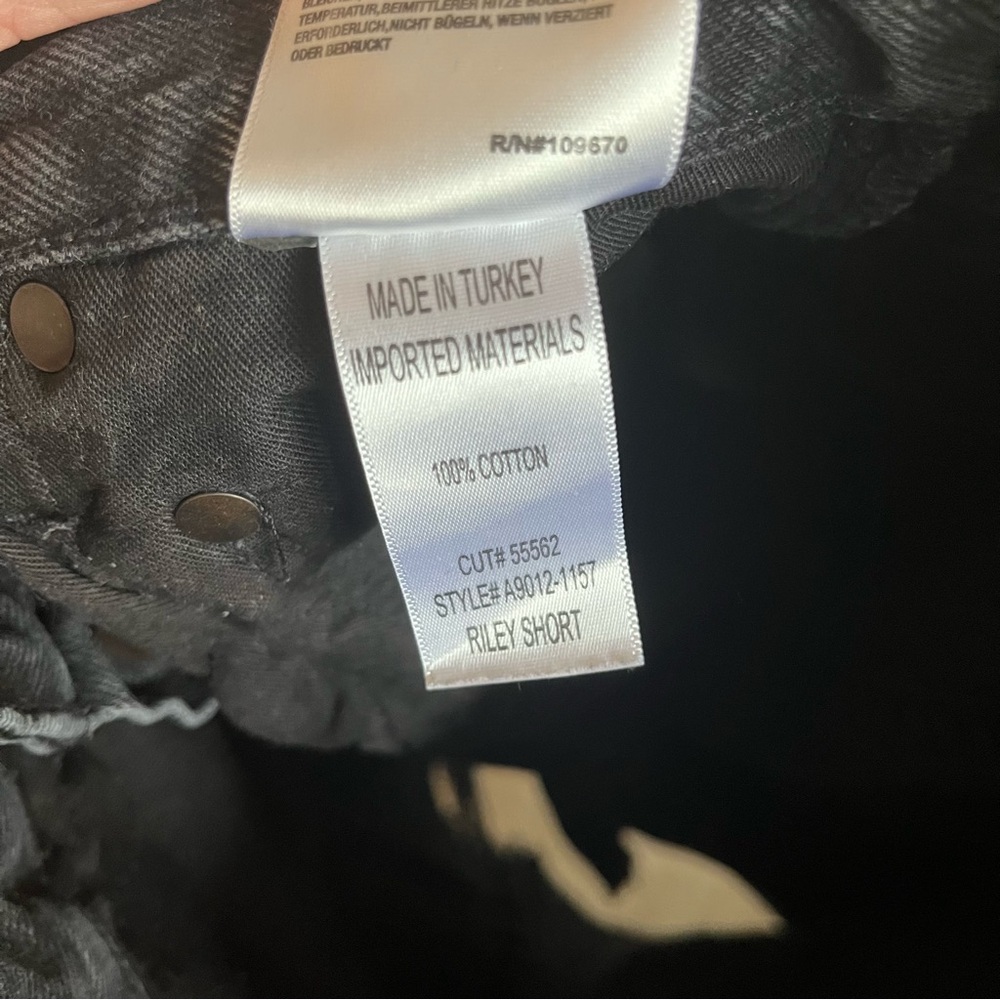 AGolde Riley Short Size 23 Vortex - Picture 6 of 6